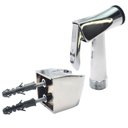 Ver imagem 2 de Duchinha Gatilho C/ Suporte Cromado em Metal - 2300932