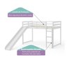 Cama Infantil com Escorregador Prime Alta II Telhado II Casatema MadeiraOriginals - 4