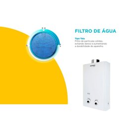 Aquecedor a Gás Komeco Fluxo Balanceado KO 07B GN - 9