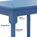 Ver imagem 2 de Mesa Infantil com 2 Cadeiras Mariah DEISS
