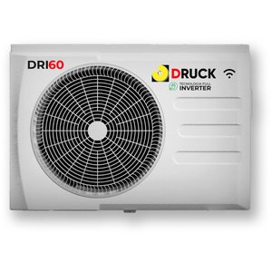 Bomba Trocador de Calor Full Inverter Druck Dri60 Mono 220v Branco Wi-fi 6000 Btus
