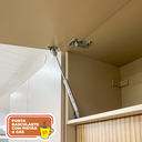 Ver imagem 6 de Cozinha Compacta Modulada 3 Peças 9 Portas sem Balcão Urbane Bege/Freijó/Vanilla/Ripado