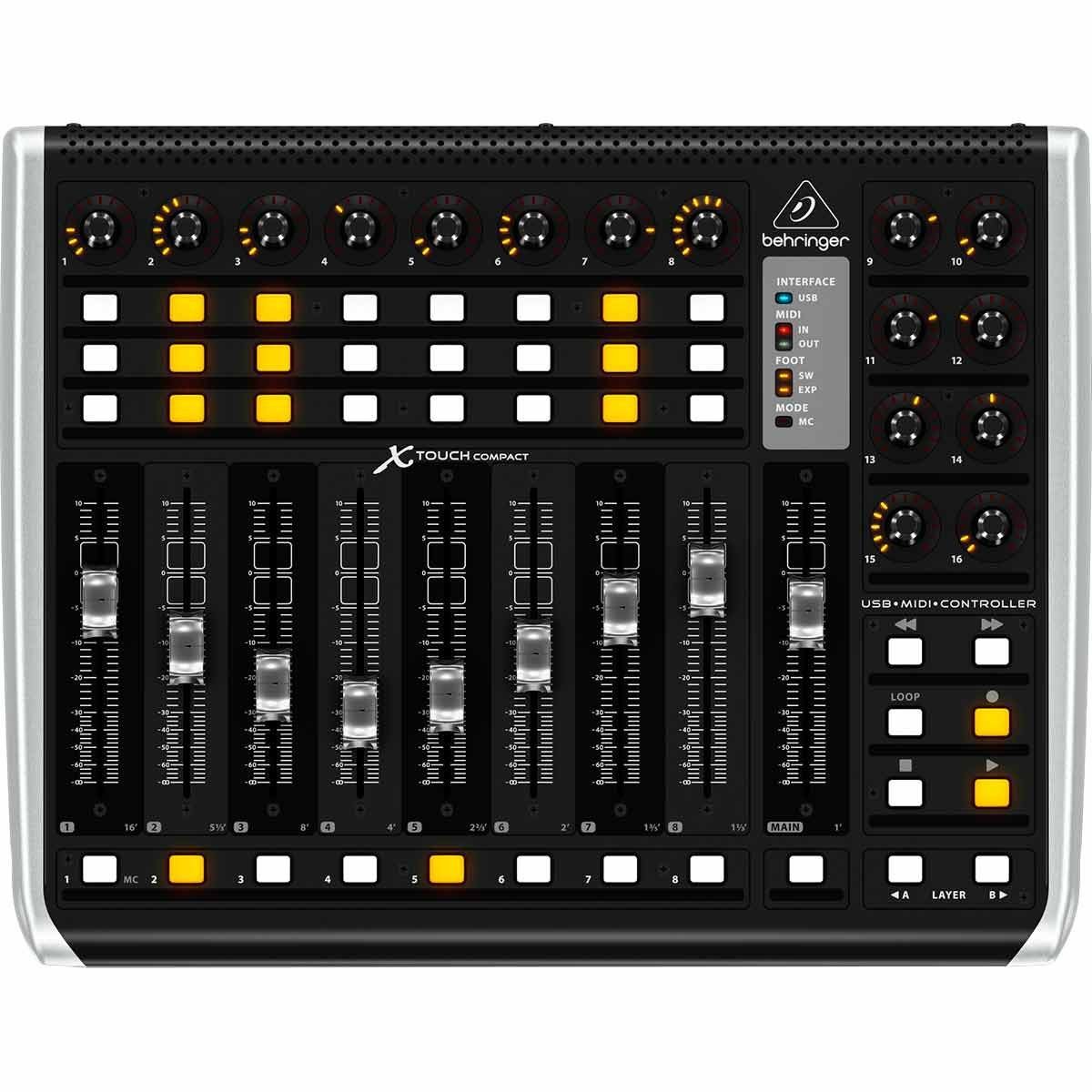 Controlador MIDI/USB X-TOUCH-COMPACT - Behringer - 1