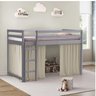 Cama infantil Prime Alta II com Tenda Casatema MadeiraOriginals - 1