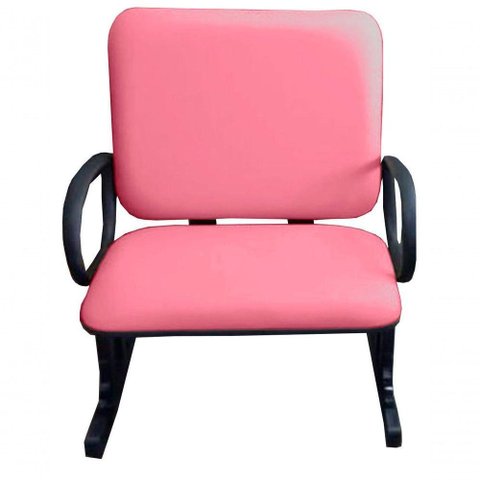 Cadeira Para Escritório Até 250kg Rosa