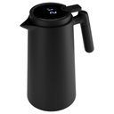 Ver imagem 2 de Garrafa Térmica de Plástico com Termometro Preta 1l - Lyor