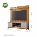 Ver imagem 3 de Rack 2 Portas e Painel Ripado Para TV até 70 Polegadas Porto Espresso Móveis