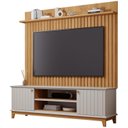 Ver imagem 2 de Rack 2 Portas e Painel Ripado Para TV até 70 Polegadas Porto Espresso Móveis