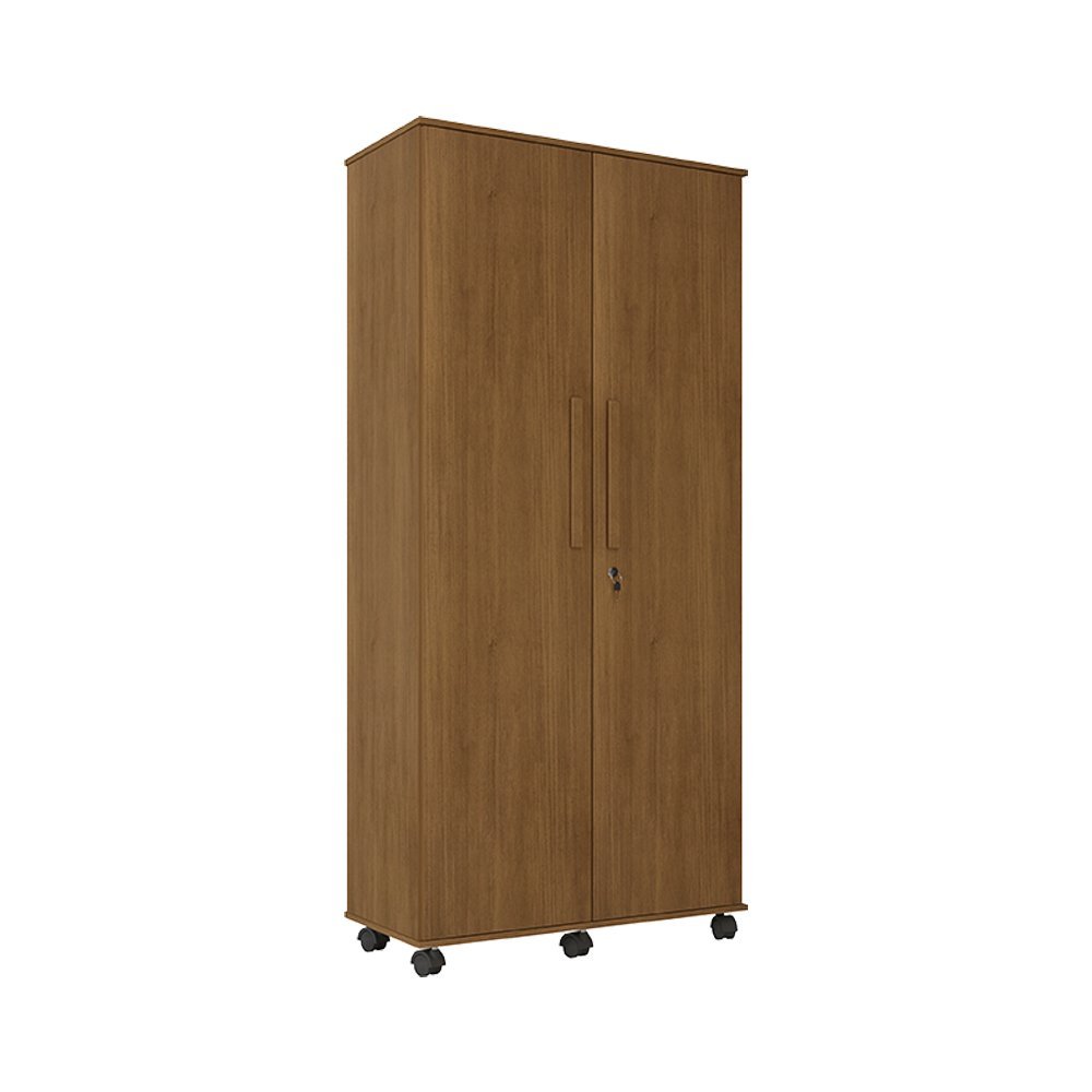 Armário Organizador Multiuso com 2 Portas Gold - Amêndoa/ Off White - 2