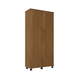 Armário Organizador Multiuso com 2 Portas Gold - Amêndoa/ Off White - 2