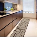 Ver imagem 2 de Passadeira Tapete Sisal 1,80m Marrom Bege Antiderrapante