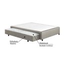 Ver imagem 4 de Base Box Sommier Auxiliar Mola Malha Chumbo 30x188x138 Ecoflex