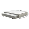 Base Box Sommier Casal com Cama Auxiliar  36x138x188cm - 2