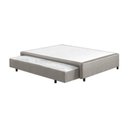Ver imagem 1 de Base Box Sommier Casal com Cama Auxiliar 36x138x188cm