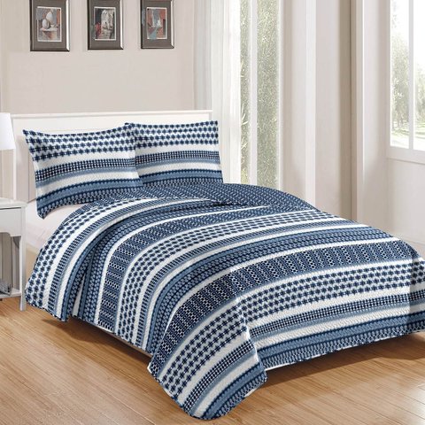 Colcha Bouti - King Size - Dupla Face - c/ Porta Travesseiros - Gales 5 - Rozac