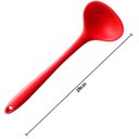 Ver imagem 2 de Concha de Silicone Vermelha Grande | 10 Un