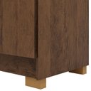 Ver imagem 4 de Guarda Roupa Casal 218cm 6 Portas Bolty Imbuia/champanhe V02 - Mpozenato