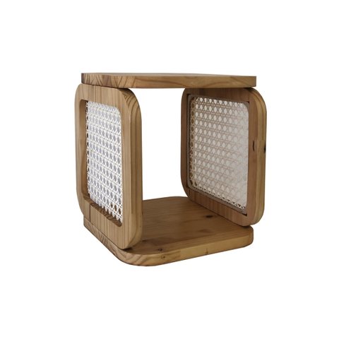 Nicho Decorativo Mariah Pinus 25x25cm