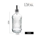 Ver imagem 3 de Galheteiro de Vidro com Dosador em Metal Vegas Lyor 500ml