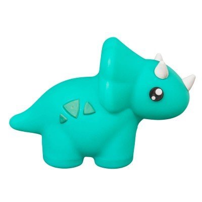 LUMINÁRIA ABAJUR DINO BABY AZUL TURQUESA + LÂMPADA LED - 1