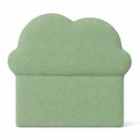 Ver imagem 3 de Cabeceira de Cama Box Estofada 120cm Viúva Decoração Nuvem Boucle