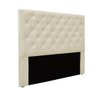 Cabeceira Tânia 195 Cm King Bege - 1