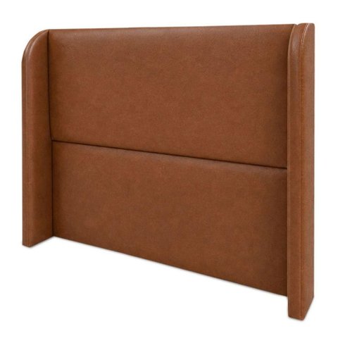 Cabeceira Casal 140 cm com Frame Imperial Corino Avelã Camel Impo