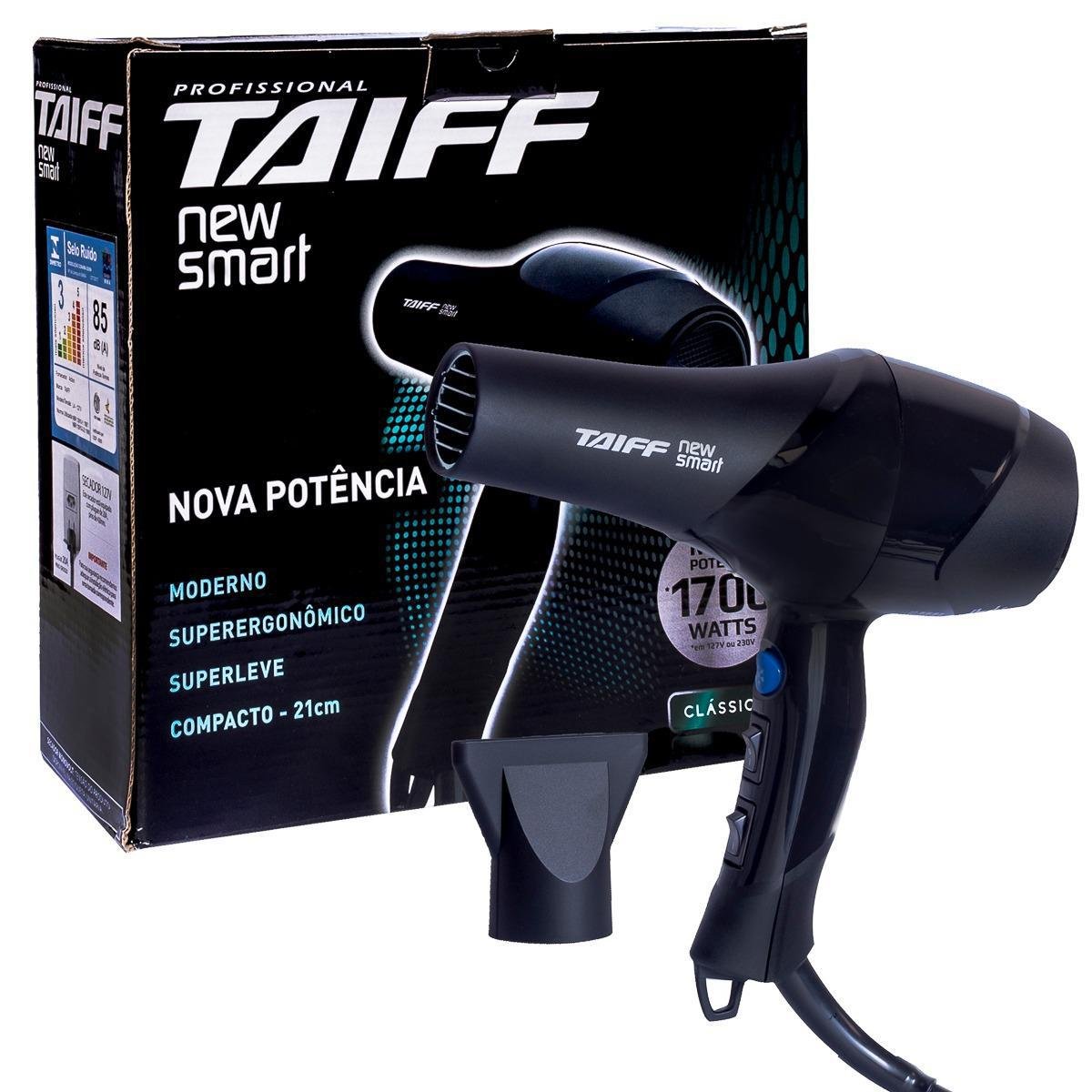 Secador de Cabelos Taiff New Smart 1700w Profissional 110v | MadeiraMadeira