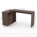 Ver imagem 5 de Escrivaninha Durango New - Freijó