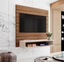 Ver imagem 1 de Painel Tv Milão até 32 Polegadas Freijó/off White