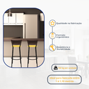 Ver imagem 3 de Kit 2 Banquetas para Cozinha Banco Alto Junco Argila Balcão Ilha Bancada Bares Piscina Área Gourmet