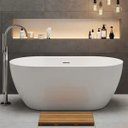 Ver imagem 7 de Kit Banheira Imersão Freestanding Luxo 1.70m C/ Misturador Dourado