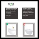 Ver imagem 3 de Kit Banheira Imersão Freestanding Luxo 1.70m C/ Misturador Dourado
