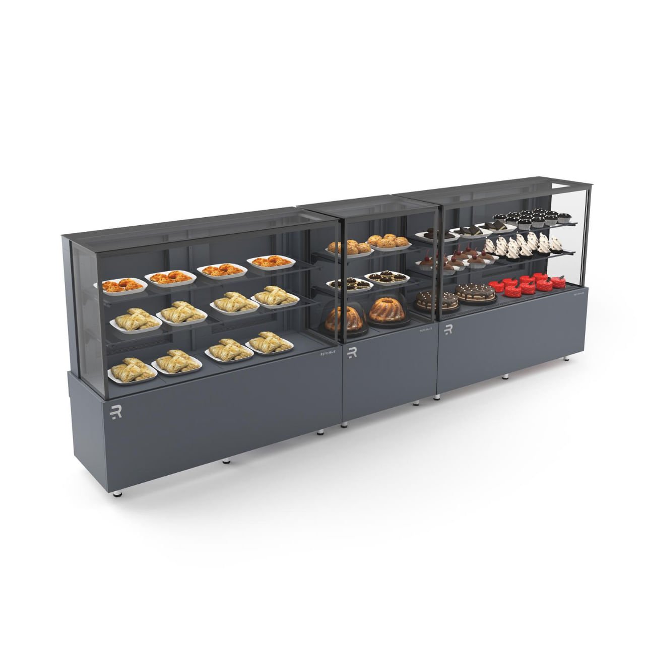 Vitrine Refrigerada Confeitaria Vanguard Top Cvtr-1450 Com Led 220V - Refrimate - 2