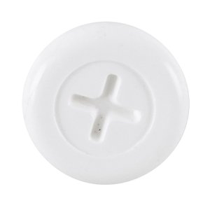 Plug Arremate para Saída de Água Abs 1/2 Pol Branco Acquabios