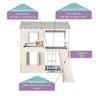 Beliche Montessoriano Club House Premium com Escorregador Casatema MadeiraOriginals - 3
