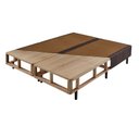 Ver imagem 3 de Base Box Somiê Queen Eco Bordado 40x158x198cm Cinza Ecoflex