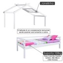 Ver imagem 3 de Cama Infantil Prime com Telhado V Casinha em Madeira Maciça Casatema MadeiraOriginals