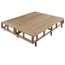 Ver imagem 3 de Base Box Somiê Queen Eco Mescla 40x158x198cm Cinza/Mesclado Ecoflex