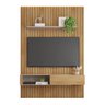 Painel para TV até 70 Polegadas com Frisos Decorativos Porta Basculante Aurora 2.60 Caemmun - 3