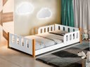 Ver imagem 5 de Cama Joaninha Branca com Colchão e 2 Luminárias Soninho