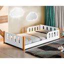 Ver imagem 1 de Cama Joaninha Branca com Colchão e 2 Luminárias Soninho