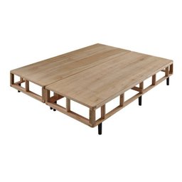 Base Box Queen Somiê UNI Veludine 37x158x198cm  - 3