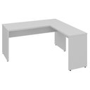 Ver imagem 3 de Mesa de Canto em L 1500 WebOffice Cinza