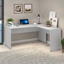 Ver imagem 1 de Mesa de Canto em L 1500 WebOffice Cinza