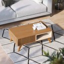Ver mais imagens de Mesa de Centro para Sala 91 Cm Jeri Freijo Off White Matte Colibri