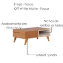 Ver imagem 5 de Mesa de Centro para Sala 91 Cm Jeri Freijo Off White Matte Colibri