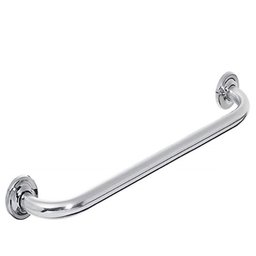 Alça de Apoio Banheiro Inox Reta Barra 60cm Idoso Deficiente Cadeirante Acessibilidade Kit 2 - 2