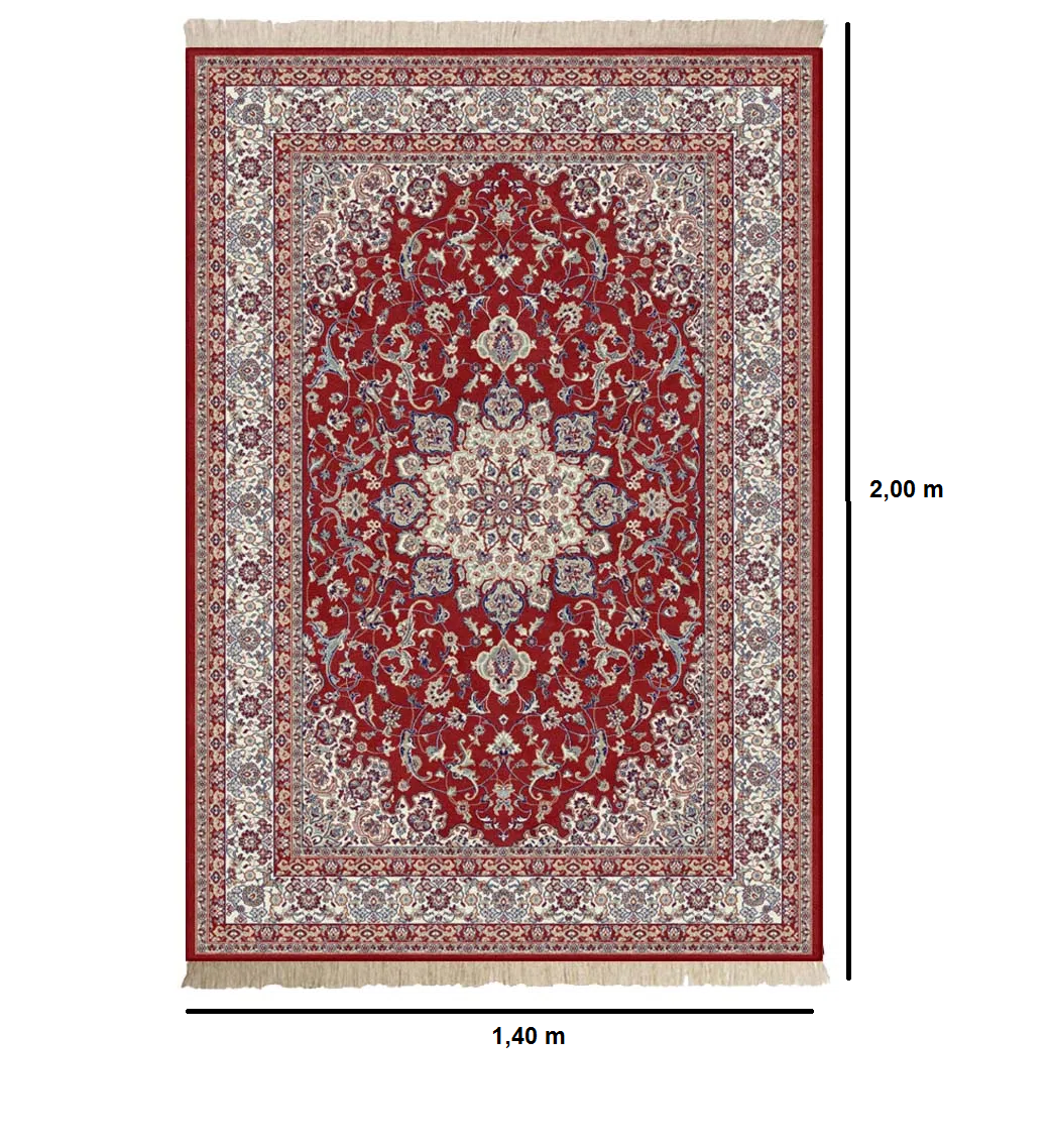 Tapete Belga 140x200cm Vênus Premium 538 Abdalla Import - 2