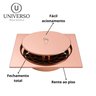 Ralo Click Banheiro 10x10 Cm Rose Gold Luxo - 7